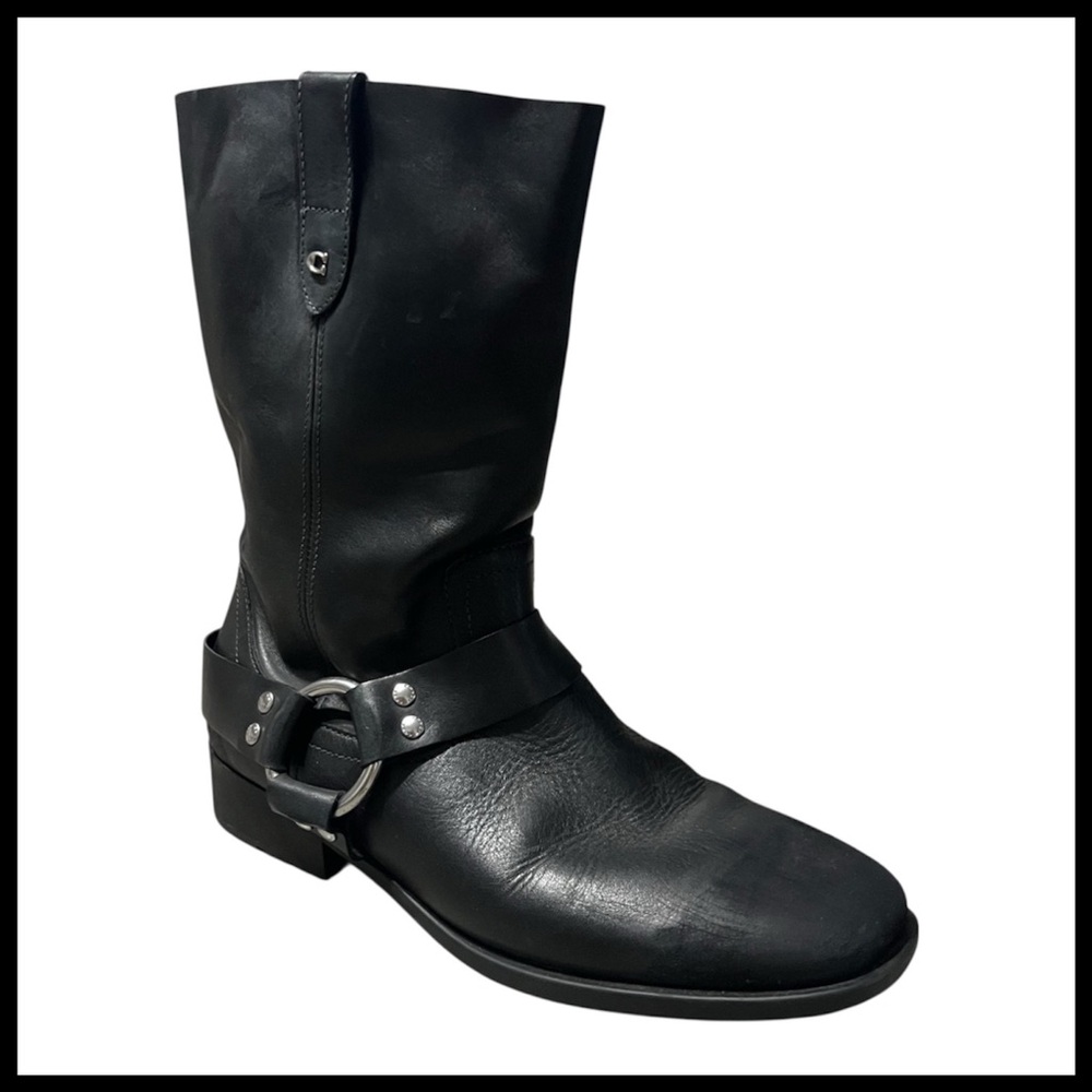 COACH Tara Harness Moto Boot